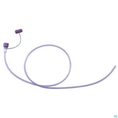 Sie sehen eine Packung Flocare Verlaengerungsleitung 100cm 40st, Produktbild: 02 Flocare Verlaengerungsleitung 100cm 40st, A-Nr.: 4493927 - 02