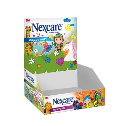 Sie sehen eine Packung Nexcare™ Kinderpflaster Happy Kids Professions, assortiert, 20/Packung, Produktbild: 03 Nexcare™ Kinderpflaster Happy Kids Professions, assortiert, 20/Packung, A-Nr.: 4828836 - 03