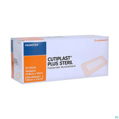 Wundverband Cutiplast Steril 25x 10cm 1476 1st, A-Nr.: 1352907 - 02