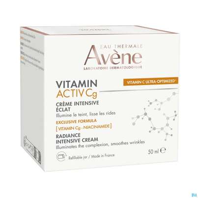 Sie sehen eine Packung Avene Vitamin Activ Cg Intensiv-creme Nf 50ml, Produktbild: 01 Avene Vitamin Activ Cg Intensiv-creme Nf 50ml, A-Nr.: 5826466 - 01