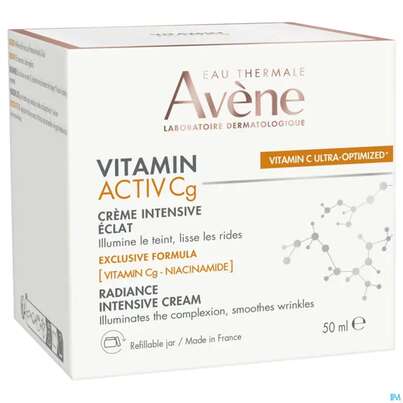 Sie sehen eine Packung Avene Vitamin Activ Cg Intensiv-creme Nf 50ml, Produktbild: 02 Avene Vitamin Activ Cg Intensiv-creme Nf 50ml, A-Nr.: 5826466 - 02
