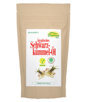 Schwarzkümmel-Öl Bio Kapseln 220 Stück, A-Nr.: 5581355 - 01