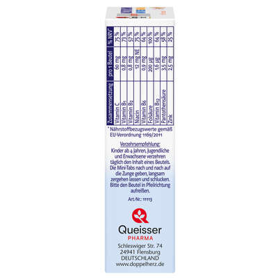 Doppelherz system MULTIVITAMIN MINI-TABS family - Mit Multifruchtgeschmack, A-Nr.: 5676943 - 02