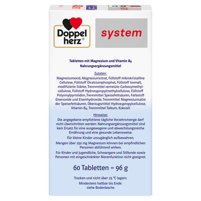 Doppelherz system MAGNESIUM 400 DEPOT - 2-PHASEN DEPOT, A-Nr.: 5678089 - 03