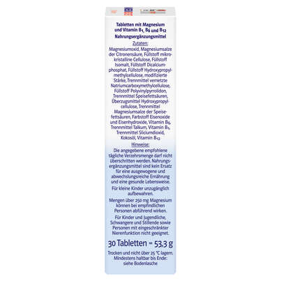 Doppelherz system Magnesium 500 Depot + B-Vitamine, A-Nr.: 5678072 - 03