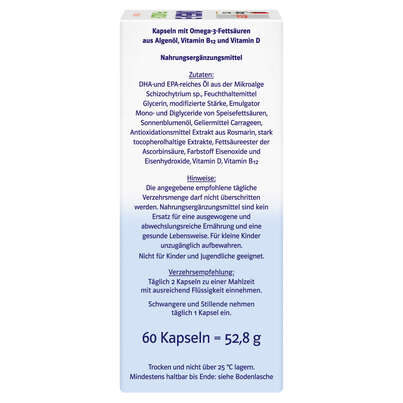 Doppelherz system OMEGA-3 PFLANZLICH Herzfunktion + Immunsystem, A-Nr.: 4766130 - 03