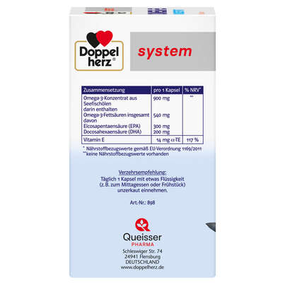 Doppelherz system OMEGA-3 KONZENTRAT, A-Nr.: 3448528 - 02