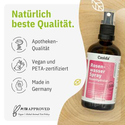 Rosenwasser Spray – Rosenhydrolat, A-Nr.: 5731702 - 02
