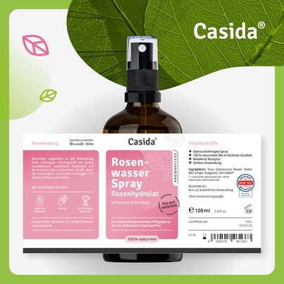 Rosenwasser Spray – Rosenhydrolat, A-Nr.: 5731702 - 08