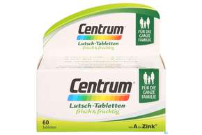 Centrum Lutschtabl A-zink Frisch +fruchtig 60st, A-Nr.: 4084198 - 01