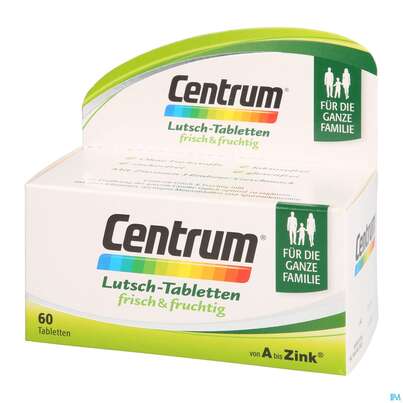 Centrum Lutschtabl A-zink Frisch +fruchtig 60st, A-Nr.: 4084198 - 04