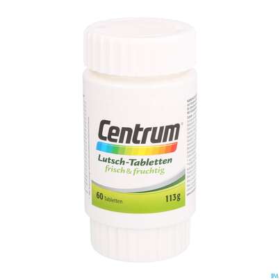 Centrum Lutschtabl A-zink Frisch +fruchtig 60st, A-Nr.: 4084198 - 08