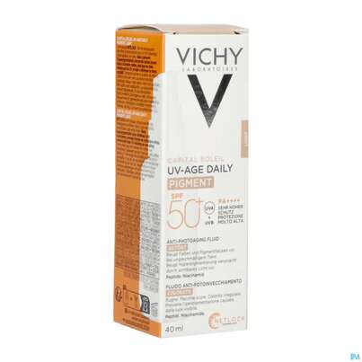 Sonnenprodukte Vichy/capital Soleil Gesichtscreme Uv-age Lsf50+ Getoent Tt He 40ml, A-Nr.: 5470199 - 03