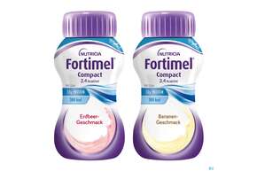 Fortimel/compact/2.4 125ml Vitalflasche Fruchtig Sortiert 24st, A-Nr.: 4294033 - 01