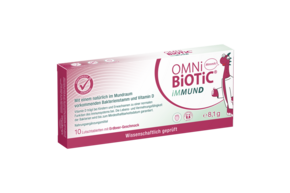 OMNi-BiOTiC® iMMUND, 10 Lutschtabletten, A-Nr.: 5672974 - 01