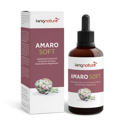 KINGNATURE Amaro Soft Tropfen Fl 100 ml, A-Nr.: 5989116 - 01