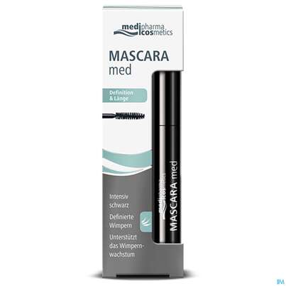 Sie sehen eine Packung Mascara Med 5ml, Produktbild: 02 Mascara Med 5ml, A-Nr.: 4600027 - 02