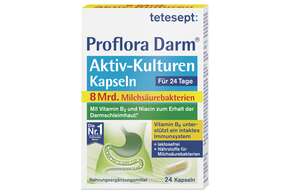 tetesept Proflora Darm Milchsäurekulturen 8Mrd Kap 24 St., A-Nr.: 5849496 - 01