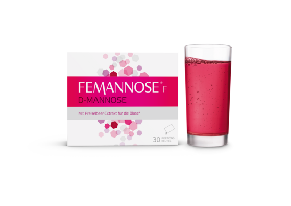Sie sehen eine Packung FEMANNOSE® F, Produktbild: 01 FEMANNOSE® F, A-Nr.: 5955494 - 01