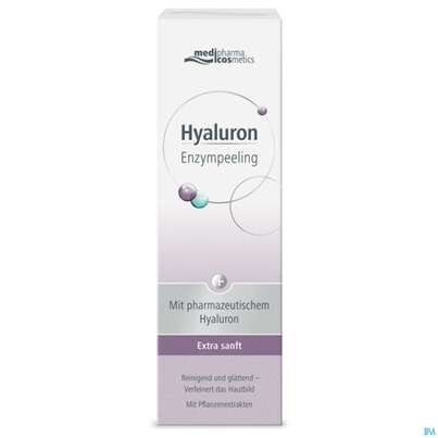 Sie sehen eine Packung Hyaluron Enzympeeling 100ml, Produktbild: 02 Hyaluron Enzympeeling 100ml, A-Nr.: 5588452 - 02
