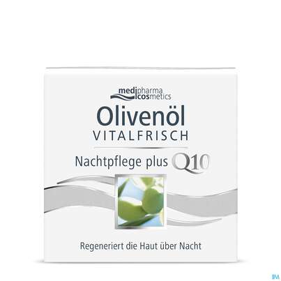 Sie sehen eine Packung Oliven Oel Dr.theiss Vitalfrisch Nachtpflege 50ml, Produktbild: 03 Oliven Oel Dr.theiss Vitalfrisch Nachtpflege 50ml, A-Nr.: 3154413 - 03