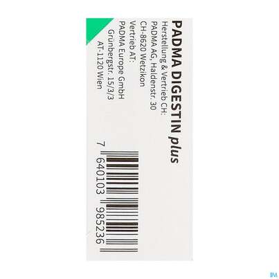 Padma Kapseln Digestin Plus Verdauung 60st, A-Nr.: 5671704 - 08
