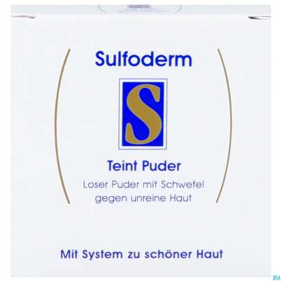 Sulfoderm S Teint Gesichtspuder 20g, A-Nr.: 0645317 - 01