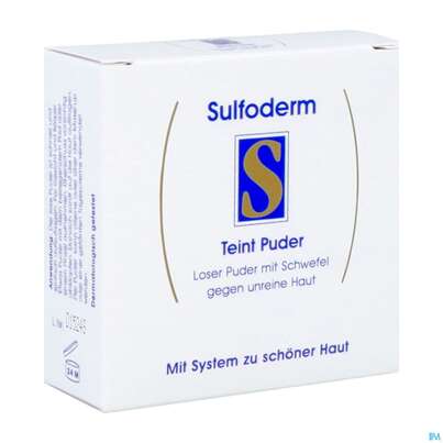 Sulfoderm S Teint Gesichtspuder 20g, A-Nr.: 0645317 - 05