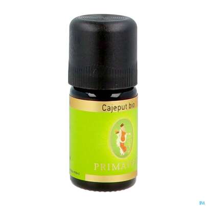 Sie sehen eine Packung Aetherische Oele Primavera Cajeput Bio 5ml, Produktbild: 02 Aetherische Oele Primavera Cajeput Bio 5ml, A-Nr.: 5907093 - 02