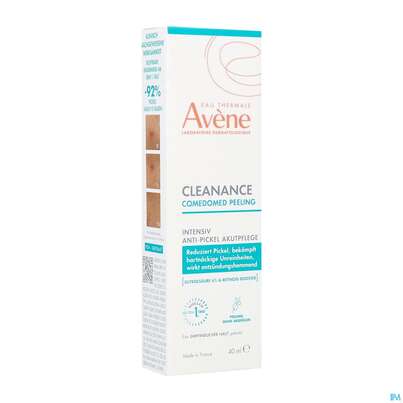Sie sehen eine Packung Avene Cleanance Comedomed Intensiv Anti-pickel Akutpflege 40ml, Produktbild: 02 Avene Cleanance Comedomed Intensiv Anti-pickel Akutpflege 40ml, A-Nr.: 5899040 - 02