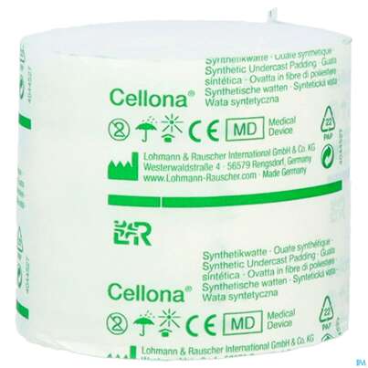 Sie sehen eine Packung Cellona Synthetikwatte 3mx 6cm Neu 1st, Produktbild: 02 Cellona Synthetikwatte 3mx 6cm Neu 1st, A-Nr.: 5595759 - 02
