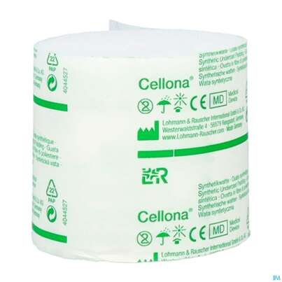 Sie sehen eine Packung Cellona Synthetikwatte 3mx 6cm Neu 1st, Produktbild: 03 Cellona Synthetikwatte 3mx 6cm Neu 1st, A-Nr.: 5595759 - 03