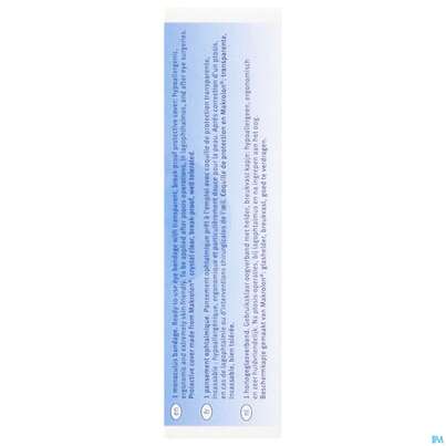 Okkluglas Uhrglasverband Selbstklebend 1st, A-Nr.: 3747231 - 08