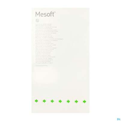 Sie sehen eine Packung Vlieskompressen Mesoft/set Steril 10x 10cm 150st (30x5), Produktbild: 08 Vlieskompressen Mesoft/set Steril 10x 10cm 150st (30x5), A-Nr.: 1652331 - 08