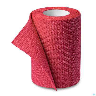 Sie sehen eine Packung Elastische Binden Idealast/haft Kohaesiv/color Rot 4mx 8cm 1st, Produktbild: 09 Elastische Binden Idealast/haft Kohaesiv/color Rot 4mx 8cm 1st, A-Nr.: 4174642 - 09