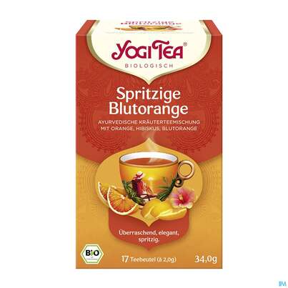 Yogi Tea Bio Blutorange 34,0g 17st, A-Nr.: 5961359 - 01