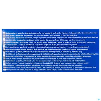 Untersuchungshandschuhe Nitril/unsteril Puderfrei/hypoallergen Safe Light Weiss M 27059 100st, A-Nr.: 3049403 - 08