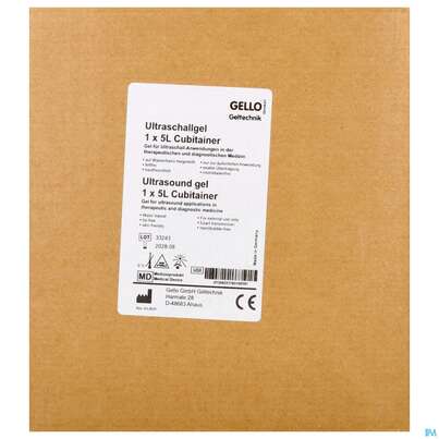 Ultraschallgel Farblos Cubitainer Me300 5l, A-Nr.: 4774230 - 01