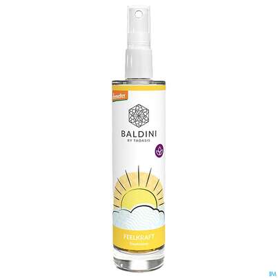 Sie sehen eine Packung Taoasis Baldini Raumspray Feelkraft 50ml, Produktbild: 01 Taoasis Baldini Raumspray Feelkraft 50ml, A-Nr.: 4615750 - 01