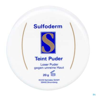 Sulfoderm S Teint Gesichtspuder 20g, A-Nr.: 0645317 - 24