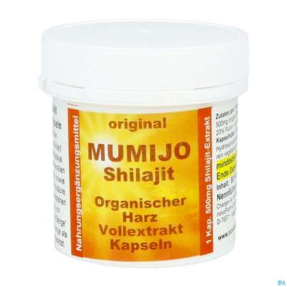 Shilajit-mumijo Extrakt Kapseln 90st, A-Nr.: 5869524 - 01