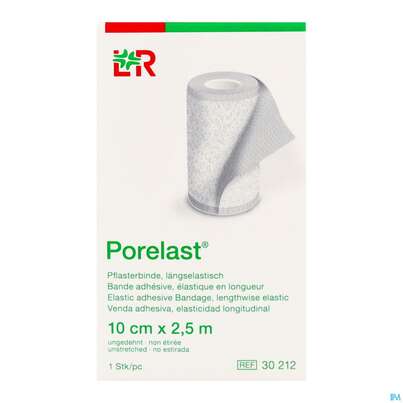Pflasterbinden Porelast Laengselast.ungedehnt 2,5mx 10cm 1st, A-Nr.: 5026429 - 04