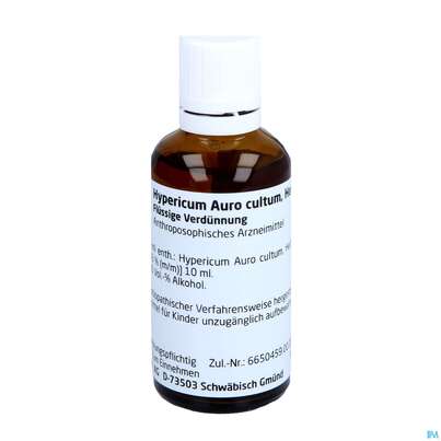 Hypericum/auro Cultum Herba -weleda Dilution D 2 50ml, A-Nr.: 1461878 - 02