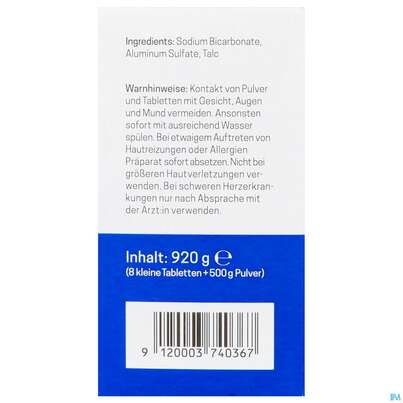 Helfe Cordis Kohlensaeurebad Fuer Teilbaeder 8 Tabl 920g 500g Pulver, A-Nr.: 5921822 - 06