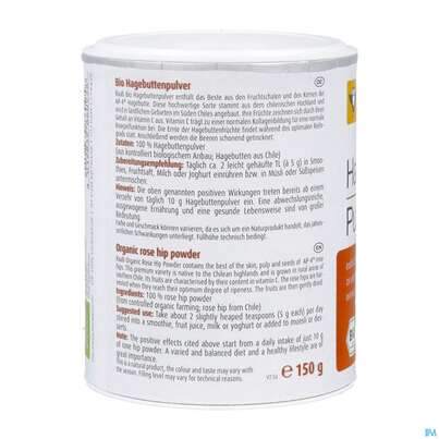 Hagebutten Pulver Bio Raab 150g, A-Nr.: 5870438 - 06