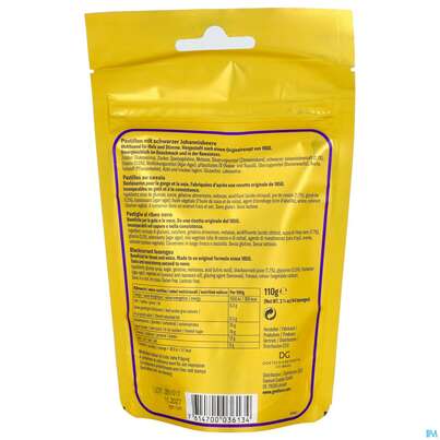 Grethers Pastillen Blackcu. Beutel 110g, A-Nr.: 5924826 - 03