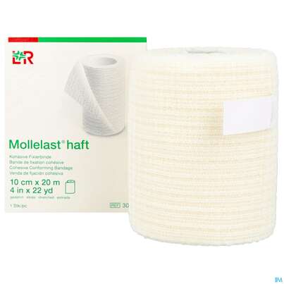 Fixierbinden Mollelast Haft Weiss 20mx 10cm 1st, A-Nr.: 1767726 - 10