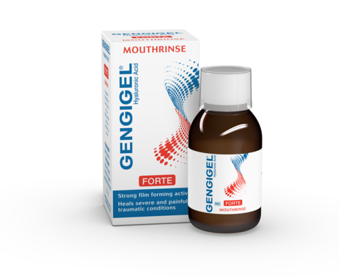 Gengigel® Mundspülung Forte – intensive Pflege für den gesamten Mundraum nach zahnärztlichen Eingriffen, A-Nr.: 5986796 - 02