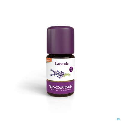 Sie sehen eine Packung Aetherische Oele Taoasis Bio/demeter Lavendel Fein 5ml, Produktbild: 04 Aetherische Oele Taoasis Bio/demeter Lavendel Fein 5ml, A-Nr.: 3164334 - 04