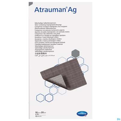 Wundauflagen Atrauman/ag 10x 20cm 10st, A-Nr.: 2991868 - 02